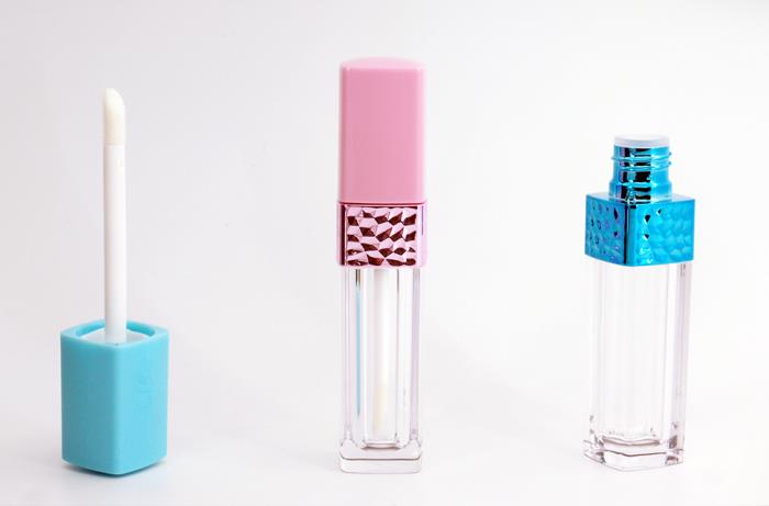Lipgloss with embellishment on the bottle